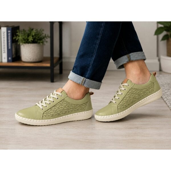 Mod Comfys SIENNA Casual Shoes   in  Green