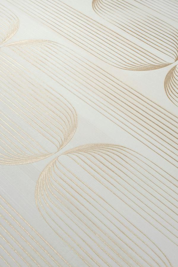 Elle Decoration By Erismann Orbit Lines Geometric Wallpaper