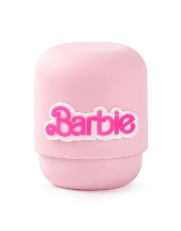 Barbie Womens Pink Retro Stripe Beauty Blender (One Size)