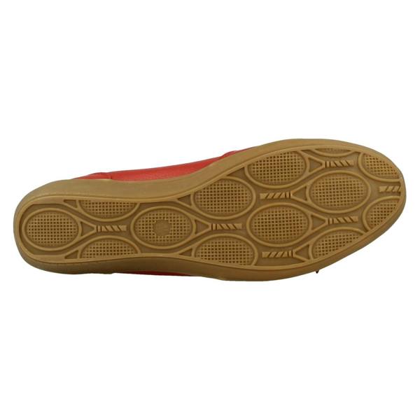 Eaze Ladies Eaze Flat Bow Vamp Casual Slip On Ballerina