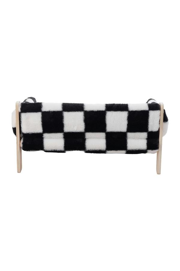 Living and Home Soft and Comfortable Wooden Frame Pet Sofa