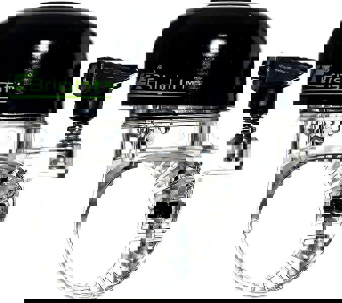 Awe AWEBright® LED Light Bicycle/Bike Bell Black