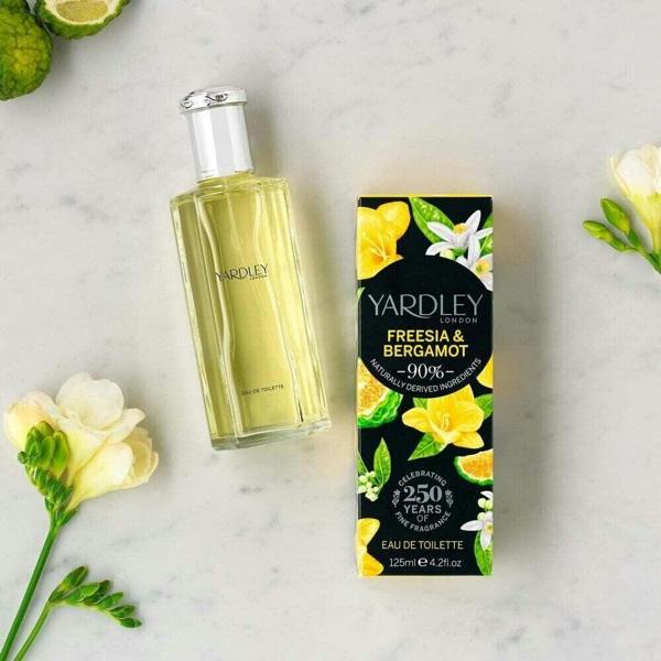 Yardley Freesia & Bergamot 125ml Eau De Toilette EDT Spray For Her