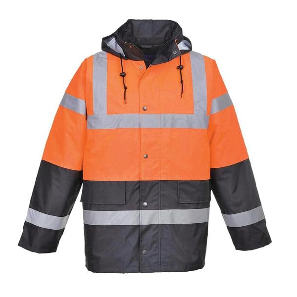 Hi-Vis Contrast Winter Traffic Jacket Portwest