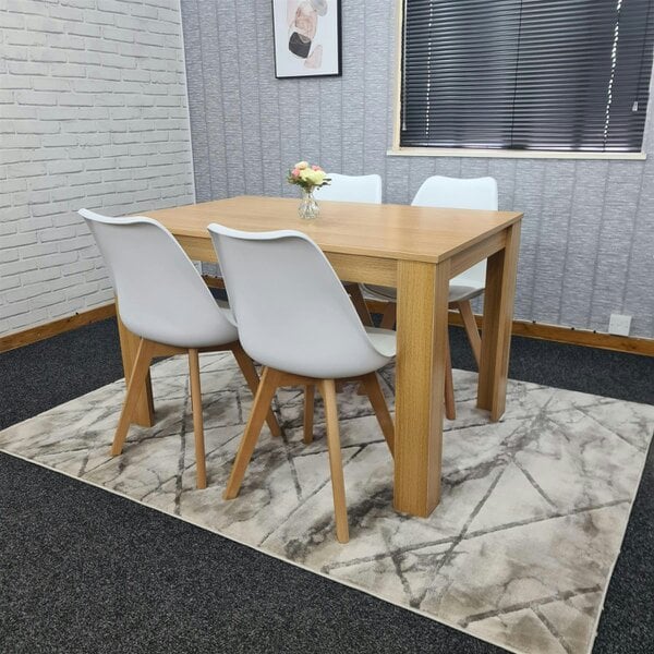 Kosy Koala Dining Table Set with 4 Chairs Dining Room and Kitchen table set of 4