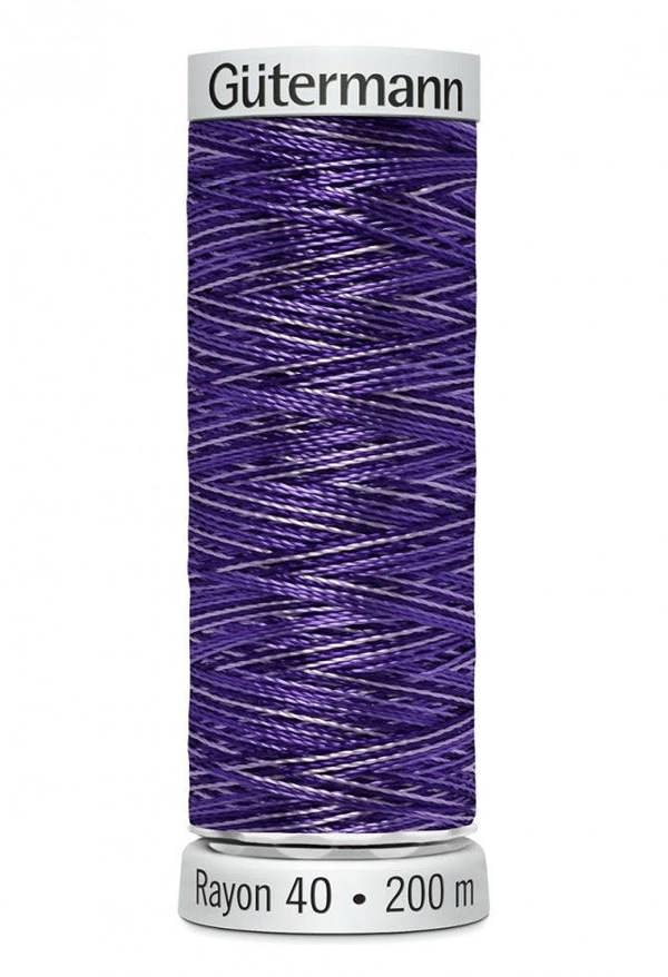 Gutermann No 40 Sulky Rayon Embroidery Thread 200m Rayon Thread Suitable For Embroidery