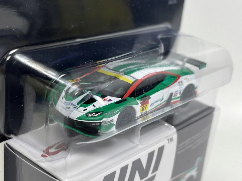 Mini GT Lamborghini Huracan GT3 EVO #87 2023 Super GT Series 1:64 Scale Mini GT MGT00689L