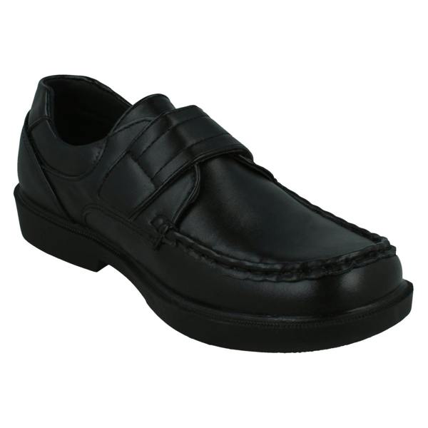 JC Dees Boys JCDees Hook & Loop School Shoes N1144