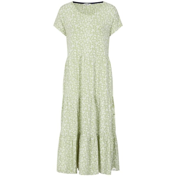 Lazy Jacks LJ520 - Patterned Maxi Dress - Flora Grass