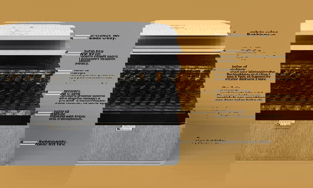 DS Living Endure 13.5 Bonnell Spring  Mattress with Comfort Layers - 5ft - King - Essentials by DS Living