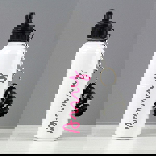 Personalised Memento Company Personalised Pink Name Drinks Bottle