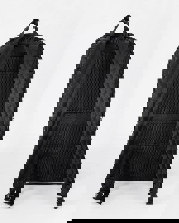 BOSS Orange Lewy Mens Faux Leather Backpack - Black 001