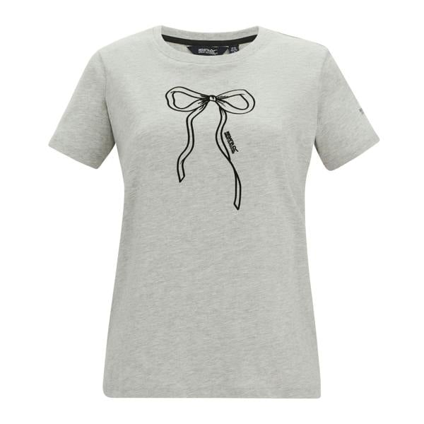 Regatta Womens/Ladies Filandra VX Bow T-Shirt - Grey Marl - 
