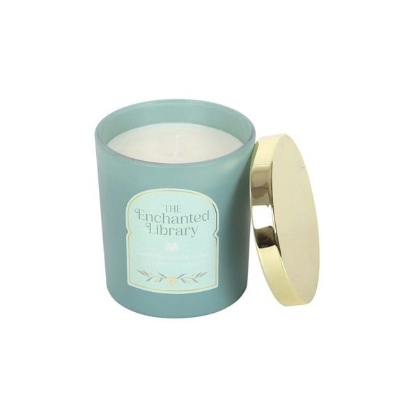 Serano The Enchanted Library Leather, Patchouli & Amber Candle