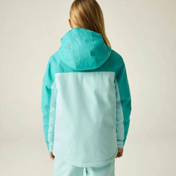 Dare 2B Childrens/Kids Piste Two Tone Ski Jacket - Turquoise - 