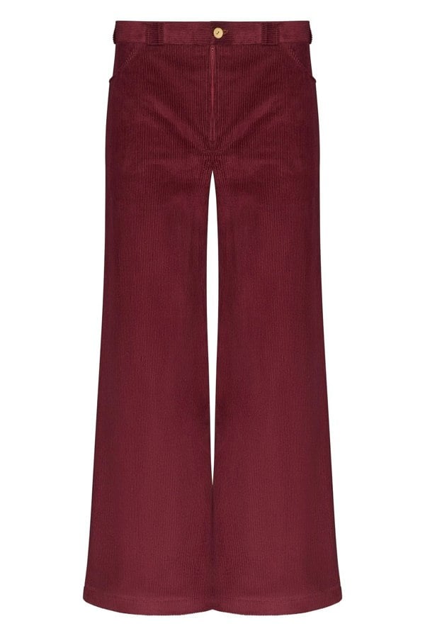 Bo Carter Funi Trousers - Burgundy