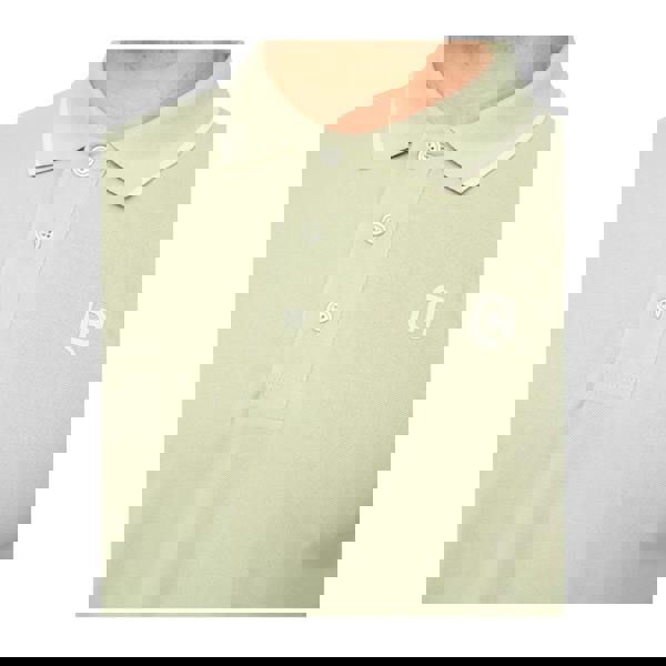 Crosshatch Mens Crufton Polo Shirt - Light Olive - 