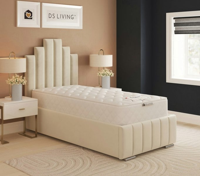 DS Living Nightfall Gel Enhanced 12.5 Bonnell Spring Mattress - 4ft - Small Double - Glacier by DS Living