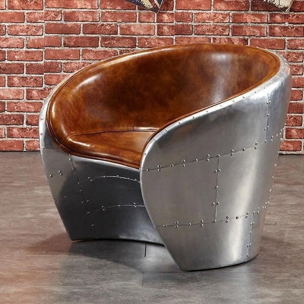 Aviator Pilot Armchair, Loft Style-Weilai Concept-Weilai Concept