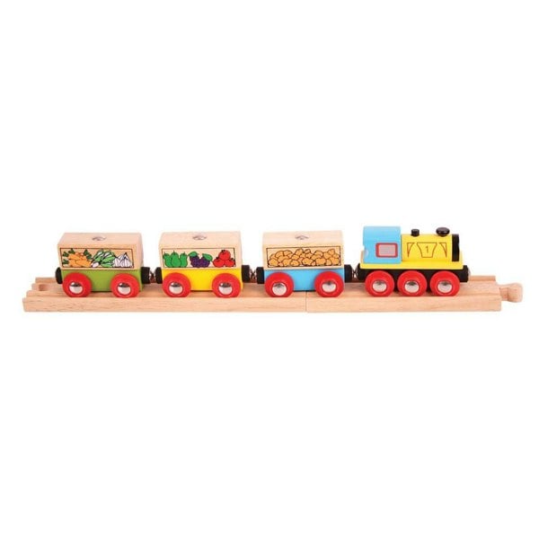 Bigjigs Rail Fruit and Veg Train