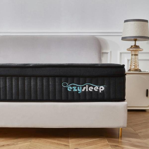Ezysleep 30cm Onyx Spring Foam Hybrid Mattress - 5 Year Guarantee