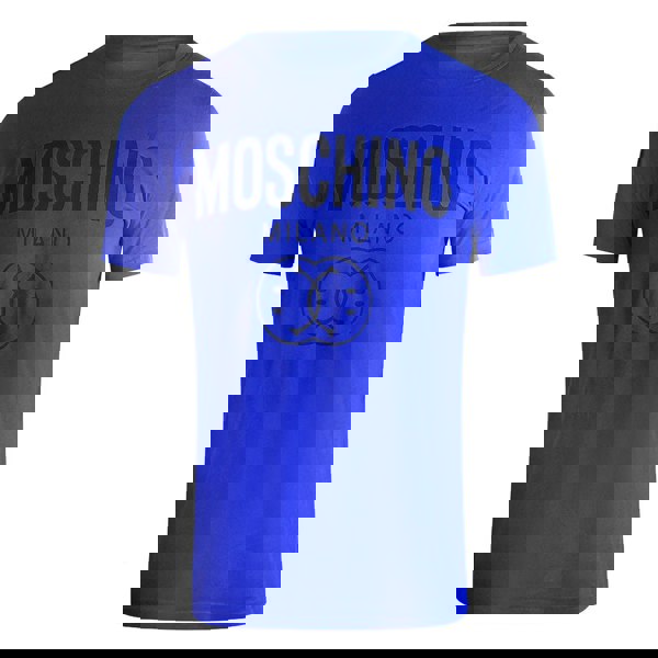 Moschino Double Smiley Blue T-Shirt