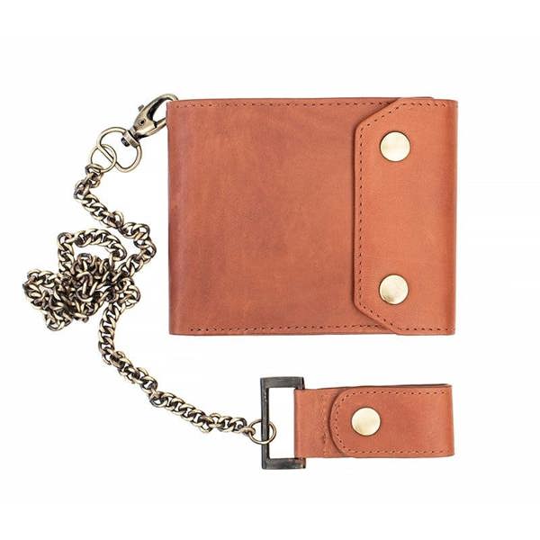 PRIMEHIDE Biker Bifold Wallet With Chain - Mad Max