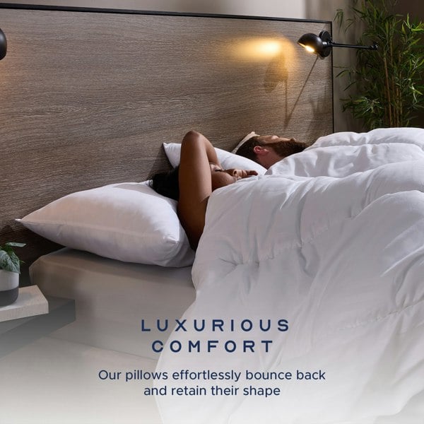 Snuggledown Luxurious Cotton Medium Support Pillow