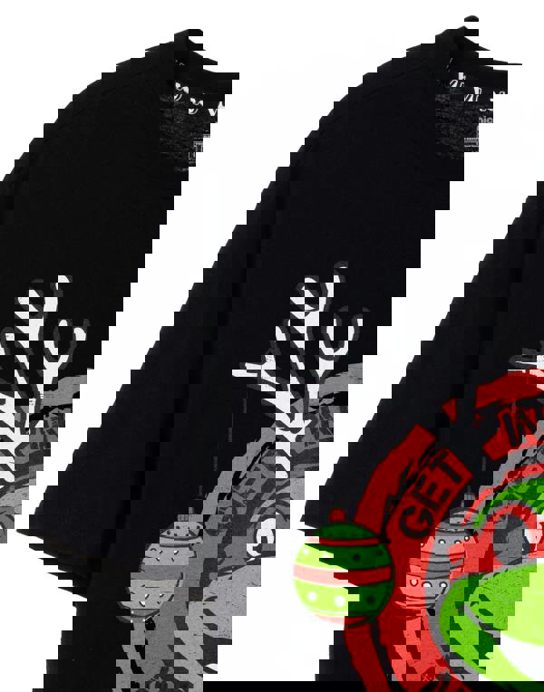 Teenage Mutant Ninja Turtles Mens Black Ninja Spirit Short Sleeved T-Shirt