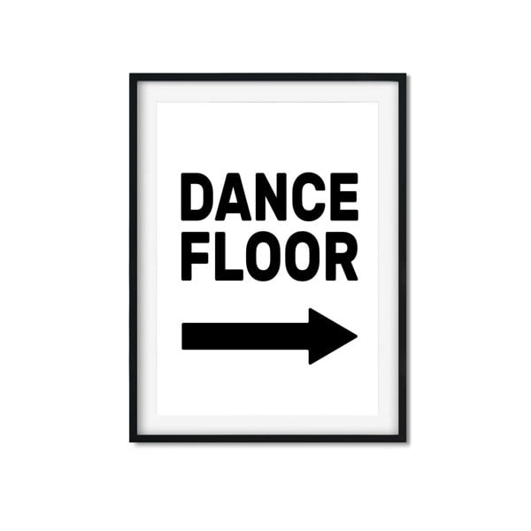 The Native State Dance Floor (arrow right)