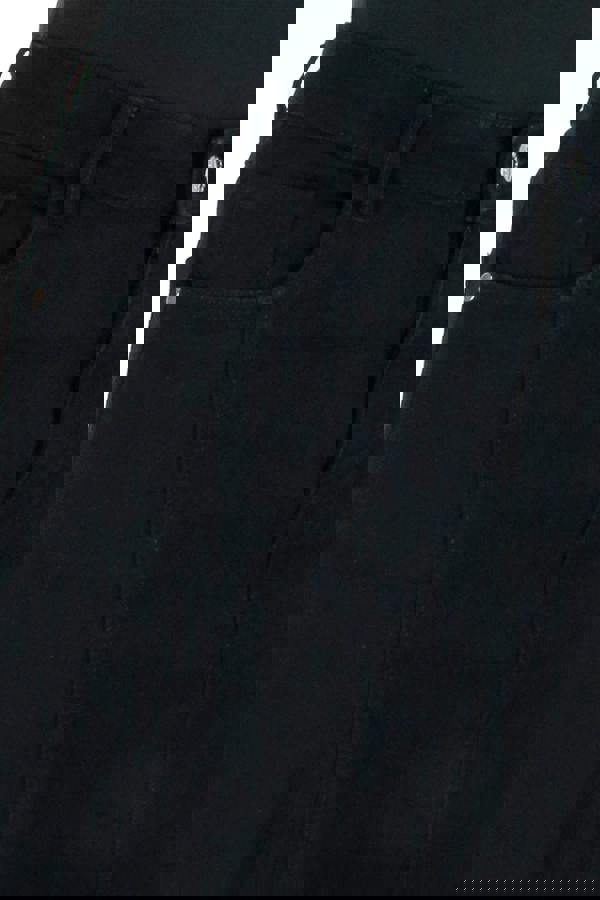 Paulo Due Women's Flared Denim Maxi Skirt