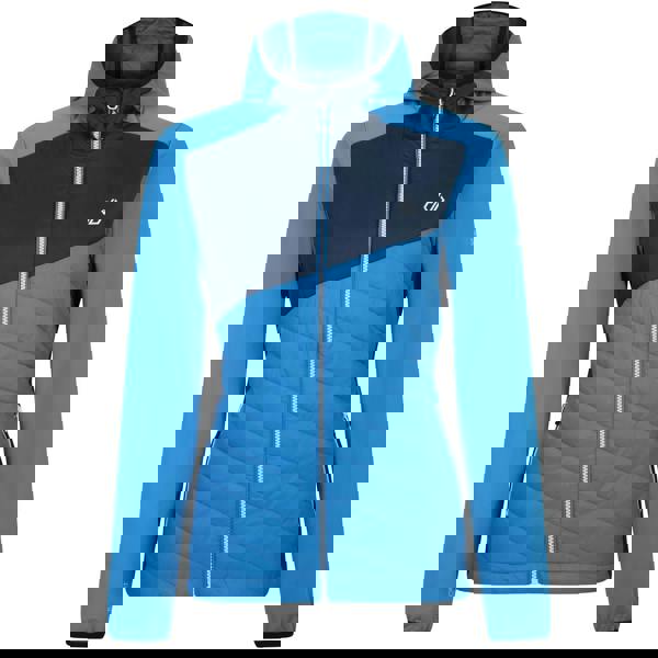 Dare 2B Womens/Ladies Ascending Hybrid Jacket - Swedish Blue/Moonlight Denim