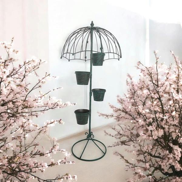 130CM GREEN METAL GARDEN PLANTER