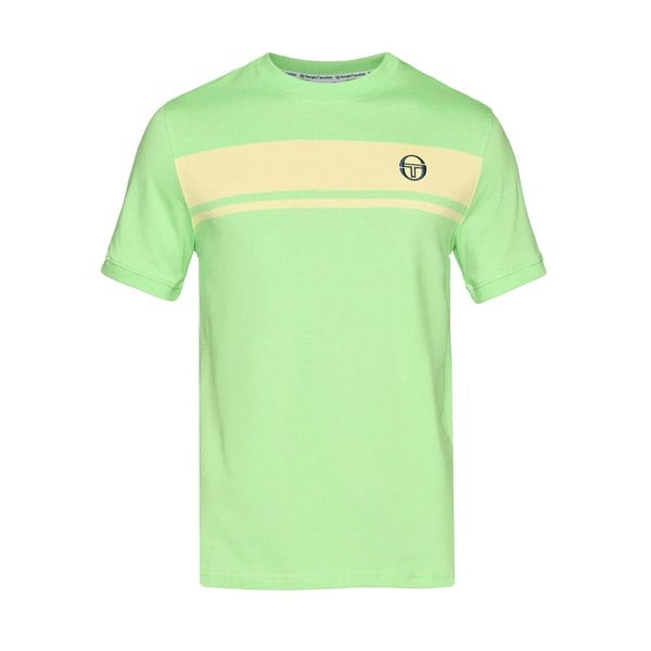 Sergio Tacchini Master T-Shirt Summer Green/Pale Banana