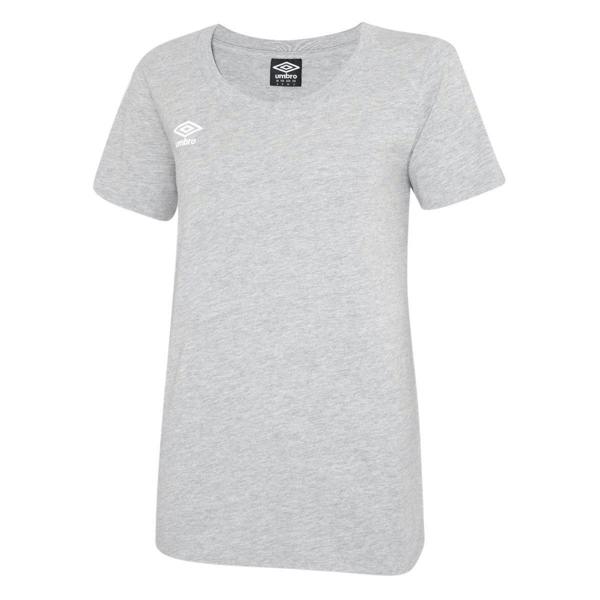Umbro Womens/Ladies Club Leisure T-Shirt - Light Grey Marl - 
