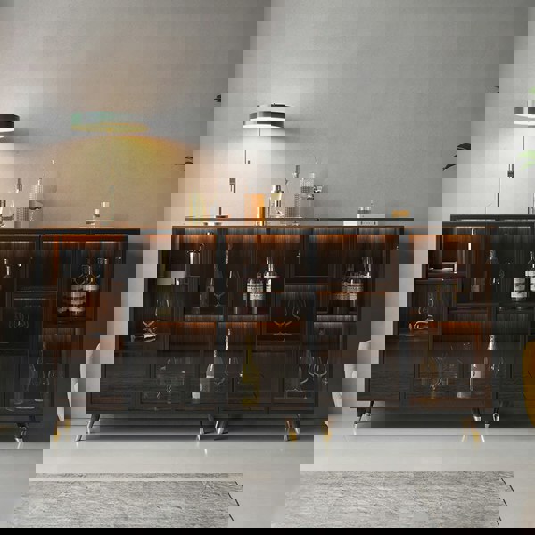 Rit Concept D'Ambrosio Wine Storage With Glass Doors, Cabinet