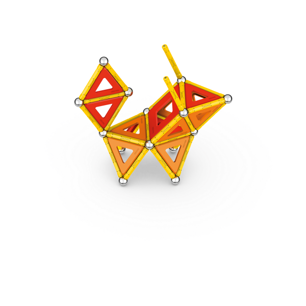 Geomag Magnetic Panels - 78 Pieces