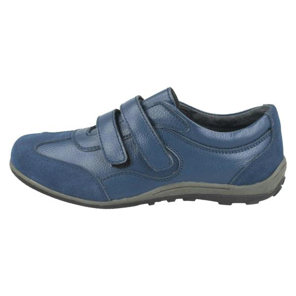 Eaze Ladies Eaze Casual Leather Pumps F7134