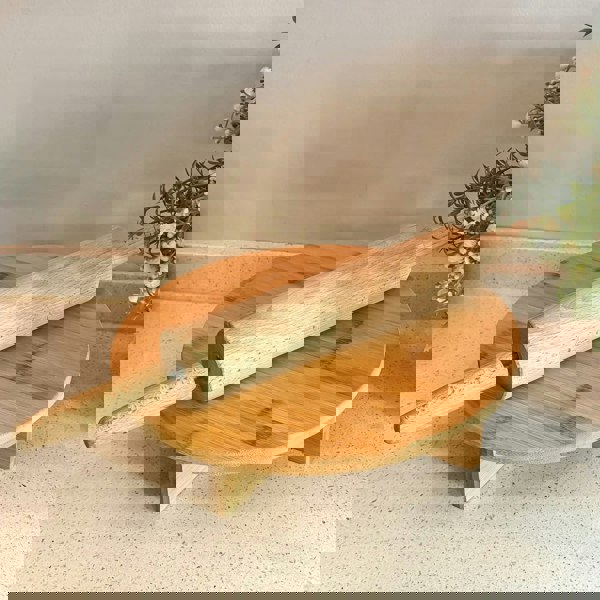 Maison des Cadeaux Bamboo Round Cake Stand