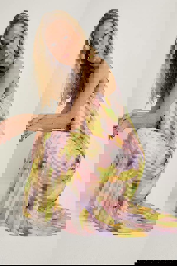 GWD Cecily Printed Sleeveless Maxi Dress