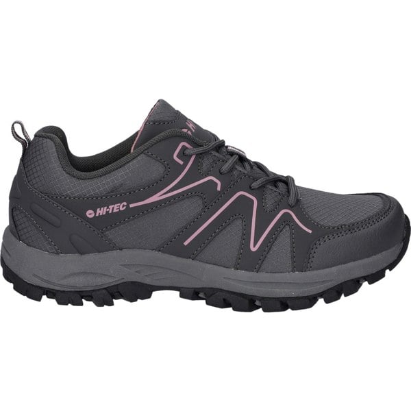 Hi-Tec Maine Polyester Women's Steel Grey Charcoal Hiking Boots