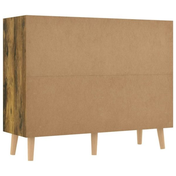Berkfield Sideboard Smoked Oak 90x30x72 cm Engineered Wood