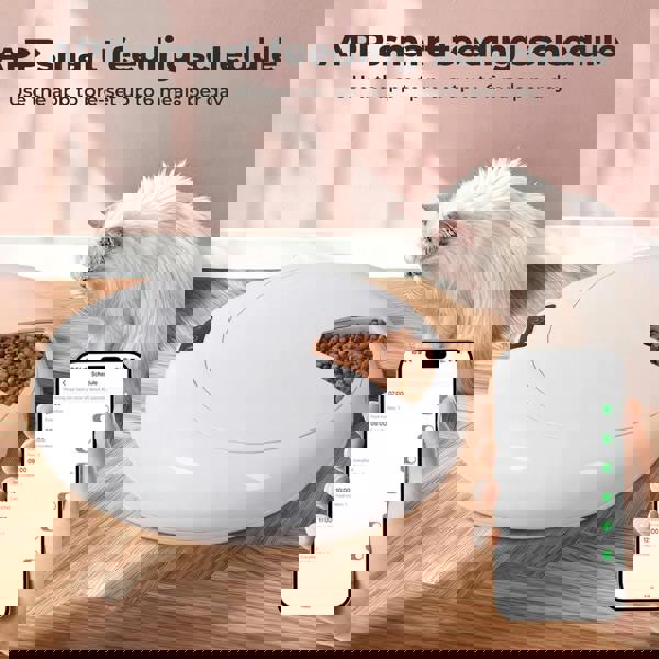 Skylos Pet Feeder Automatic Dog Cat Programmable Fresh Wet Dry Food Dispenser