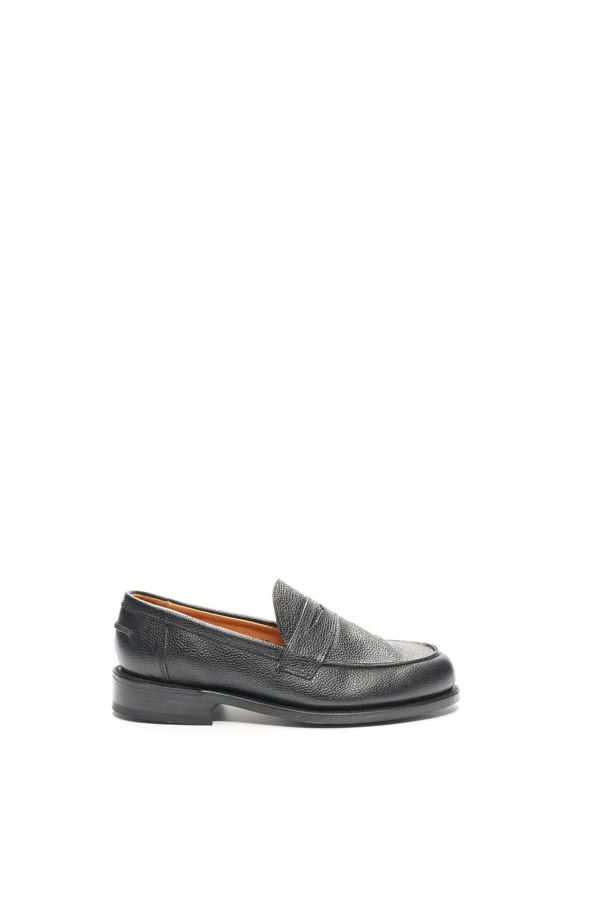 Macian Ludo Penny Loafer - Black