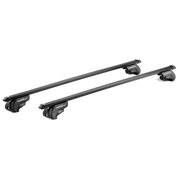 Aerodynamic Roof Rack Cross Bars Complete System for VW Passat Estate 2015- onwards Flush Rails