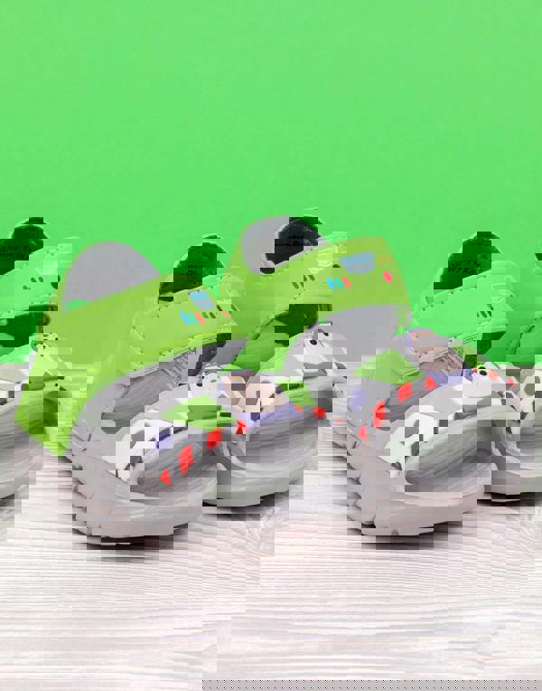 Disney Boys Grey Buzz Lightyear Sandals