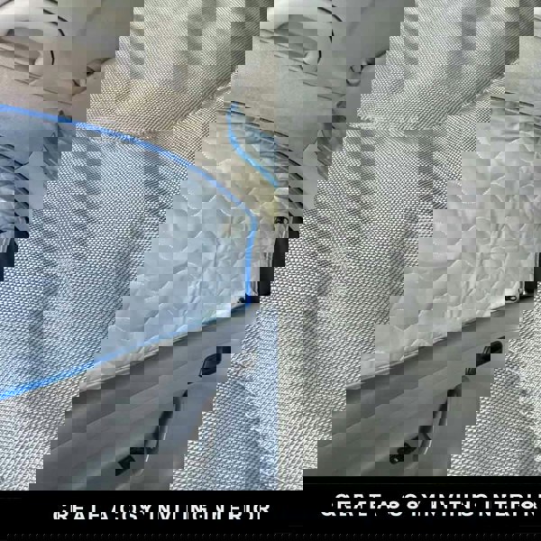 Image of Inner cosy Quilted lining used on the internal Thermal Blinds for Campervans and Vans.