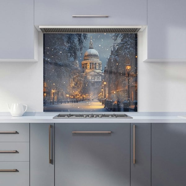 Warren Reed - Designer Winter's Embrace at St. Paul's Kitchen Splashback