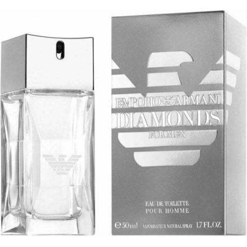 Emporio Armani Diamonds For Men 50ml Eau De Toilette EDT Spray For Him.