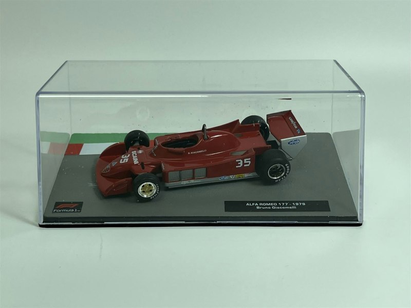 F1 Collection Bruno Giacomelli Alfa Romeo 177 1979 1:43 Scale